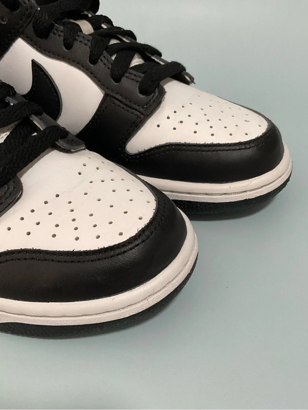 Nike Dunk Low GS Black White Panda Sneakers Size US 6Y